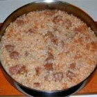 Magro de cerdo con arroz