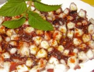 pulpo al ajo