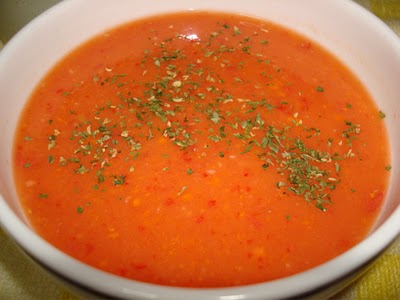 gazpacho de naranja