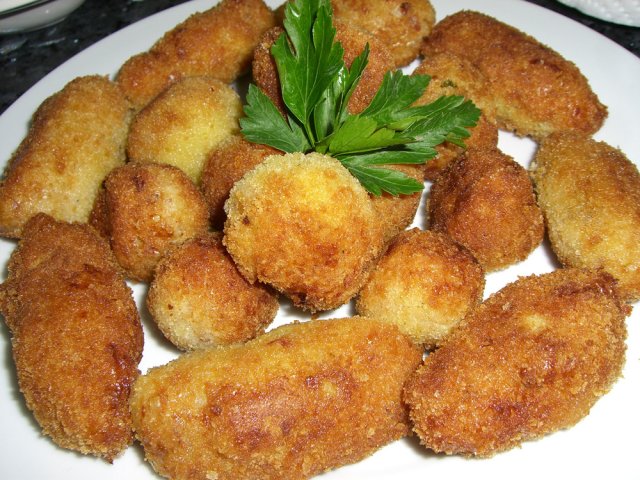 croquetas de pollo