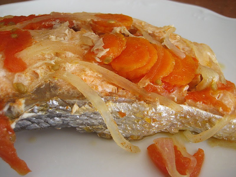 salmon en papillote