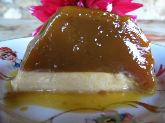 flan de cafe