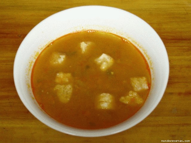 sopa de pescado