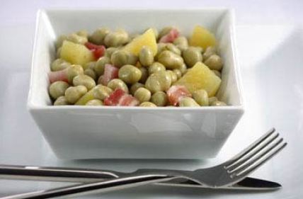 ensalada de habas