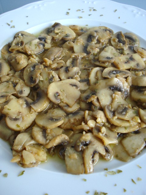champinones al ajillo