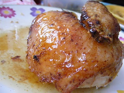 pollo entero asado al horno