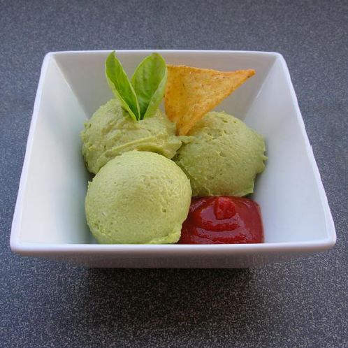 helado de aguacate