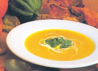 crema especiada de calabaza