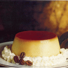 FLAN DE ALMENDRAS AL MICROONDAS