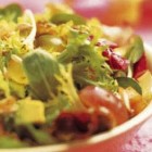 ENSALADA CON UVA Y AGUACATE