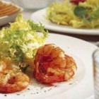 ENSALADA DE GAMBAS Y ESCAROLA