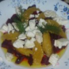 Ensalada de remolacha con naranja