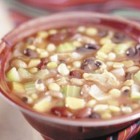 Sopa de Fríjol y Verduras