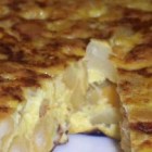 Tortilla española de garbanzos