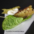 Tortilla de patatas chips