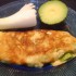 Tortilla de aguacate y cebolleta